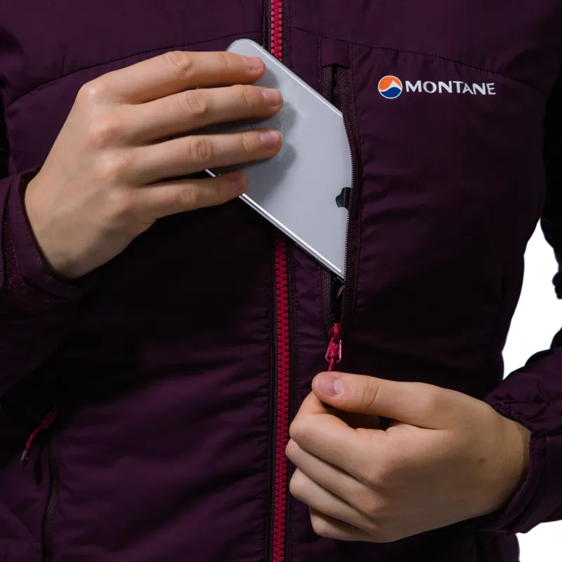 Montane Womens Fluxmatic Jacket - Saskatoon Berry-8